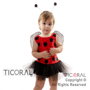 DISFRAZ VAQUITA DE SAN ANTONIO NI�A CAND TALLE 0 x 1